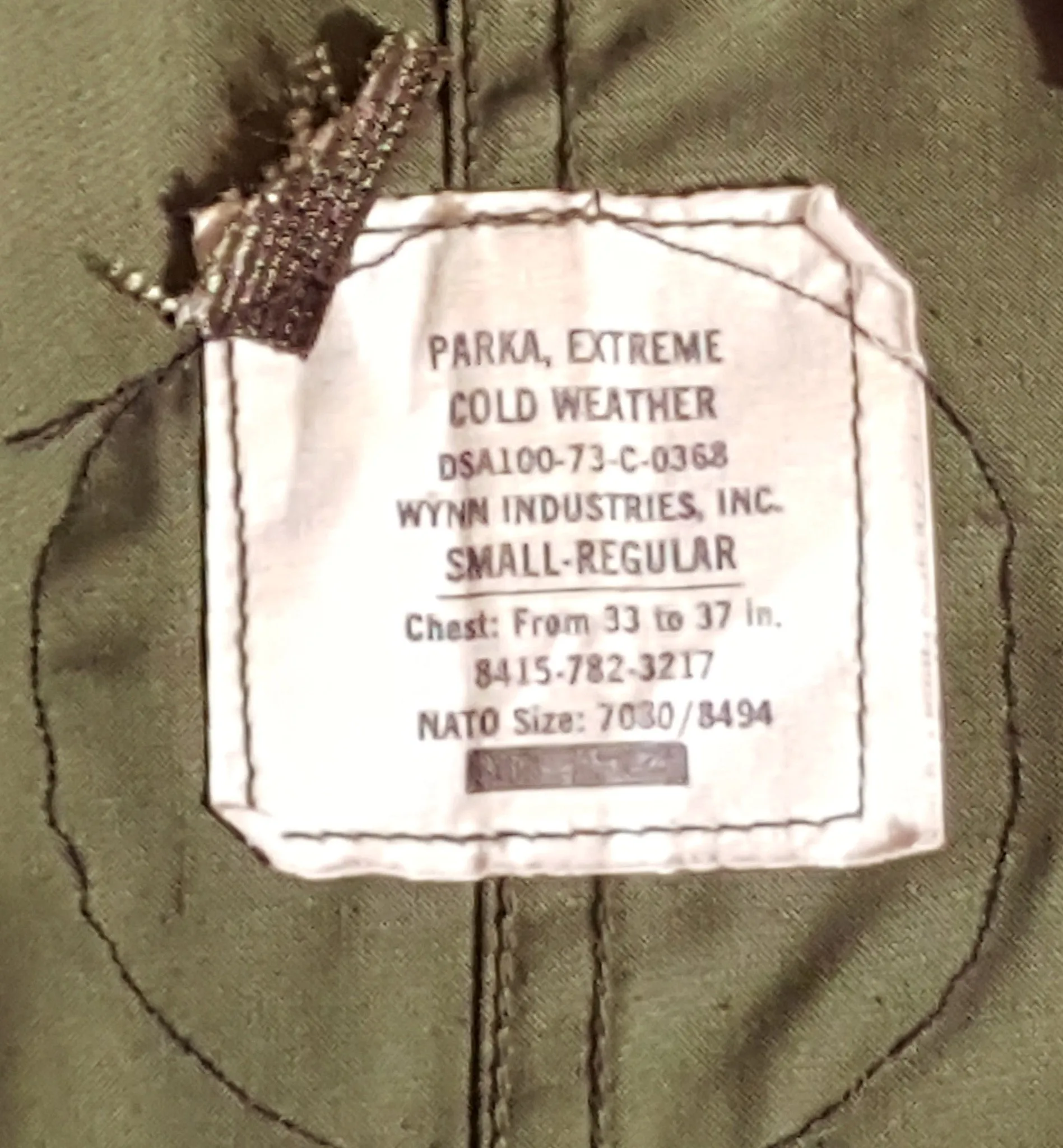 Army Rock n Roll Parka with Patches