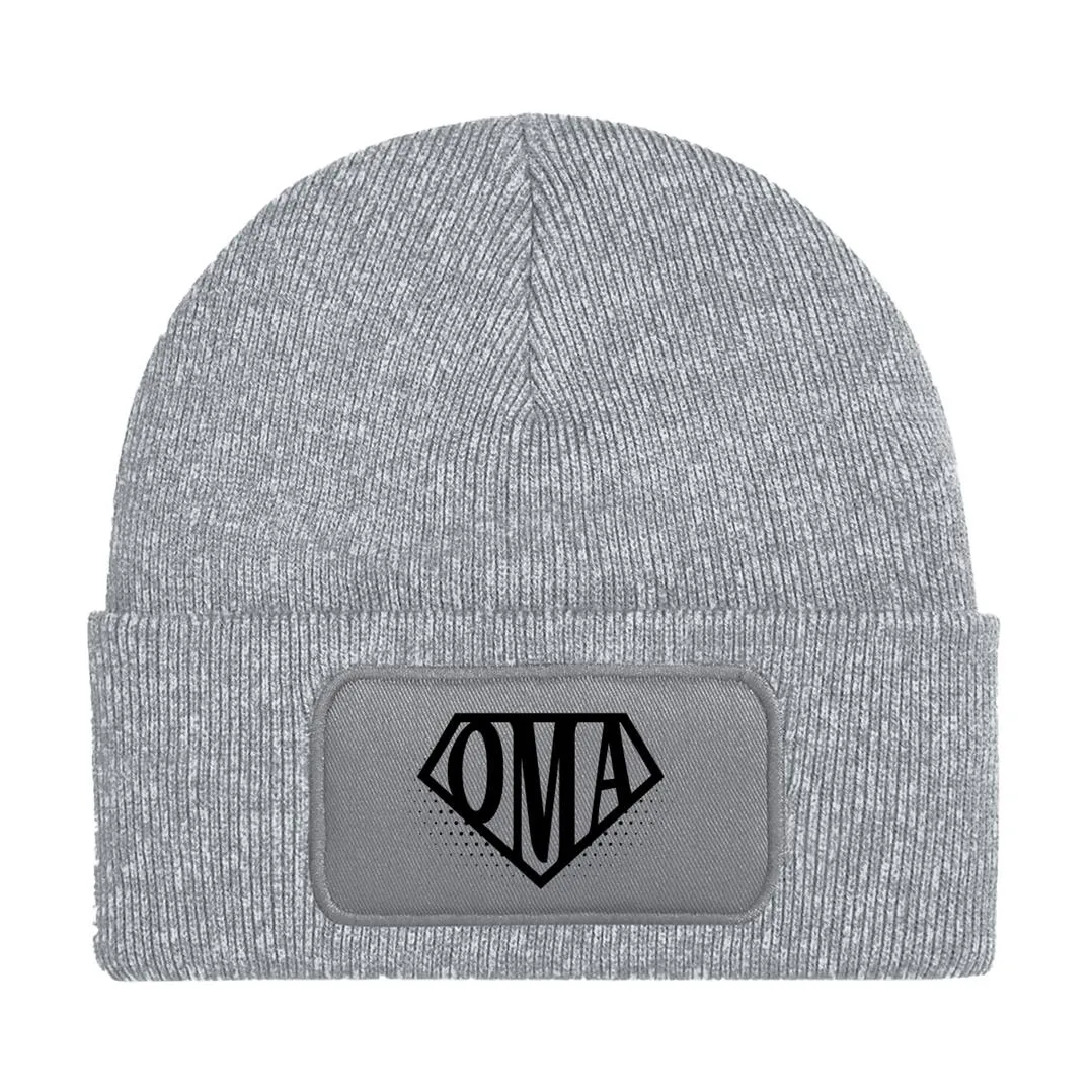 Beanie Mütze - Oma (Superheldin)