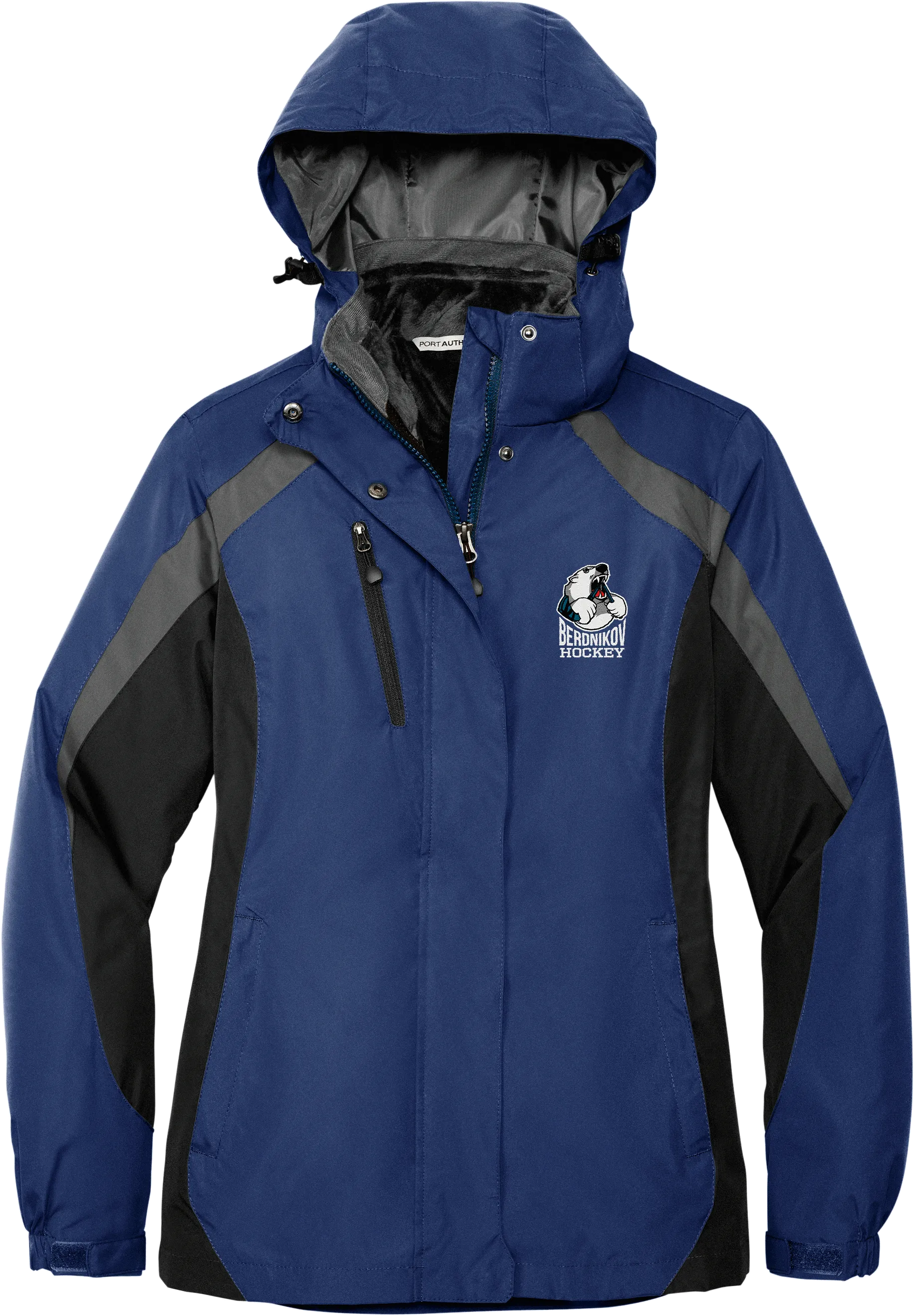 Berdnikov Bears Ladies Colorblock 3-in-1 Jacket