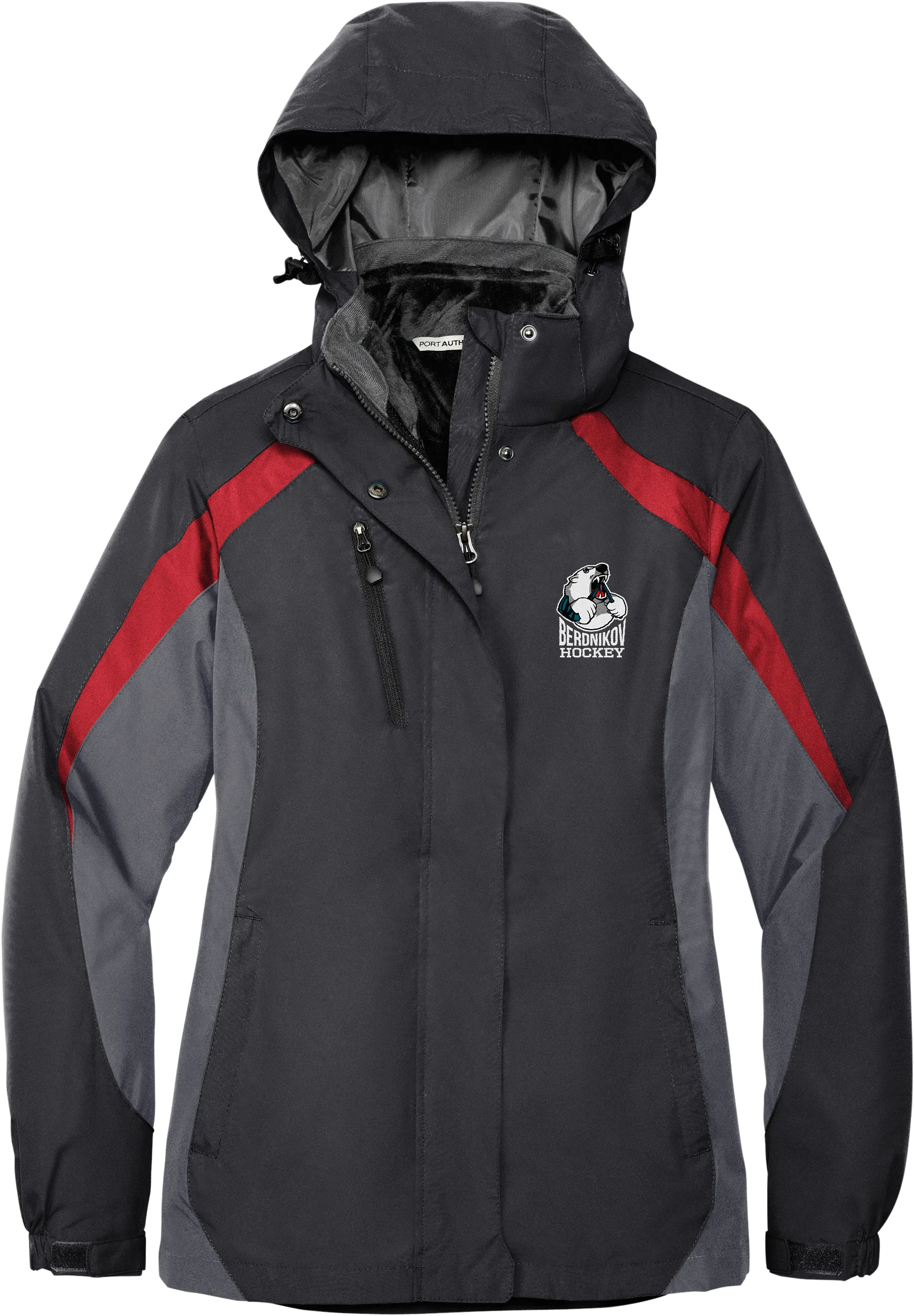 Berdnikov Bears Ladies Colorblock 3-in-1 Jacket