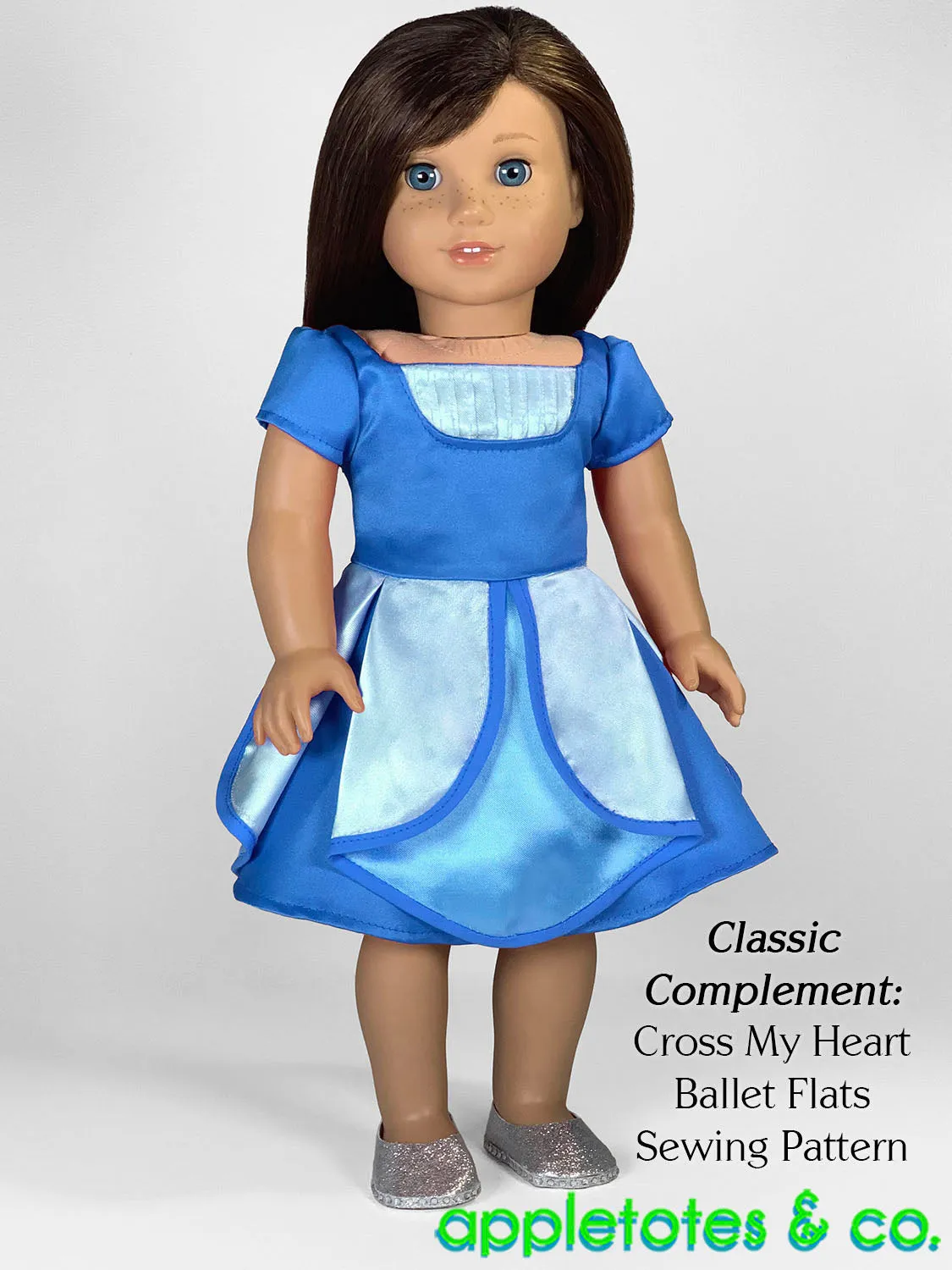 Blossom Gown 18 Inch Doll Sewing Pattern
