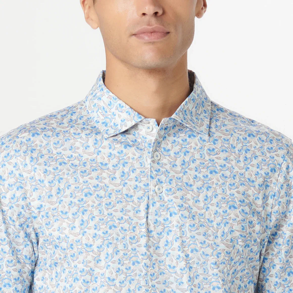 Bugatchi - Polo Shirt - OOOHCotton - 8-Way Stretch - Modern Fit - DF9397F79