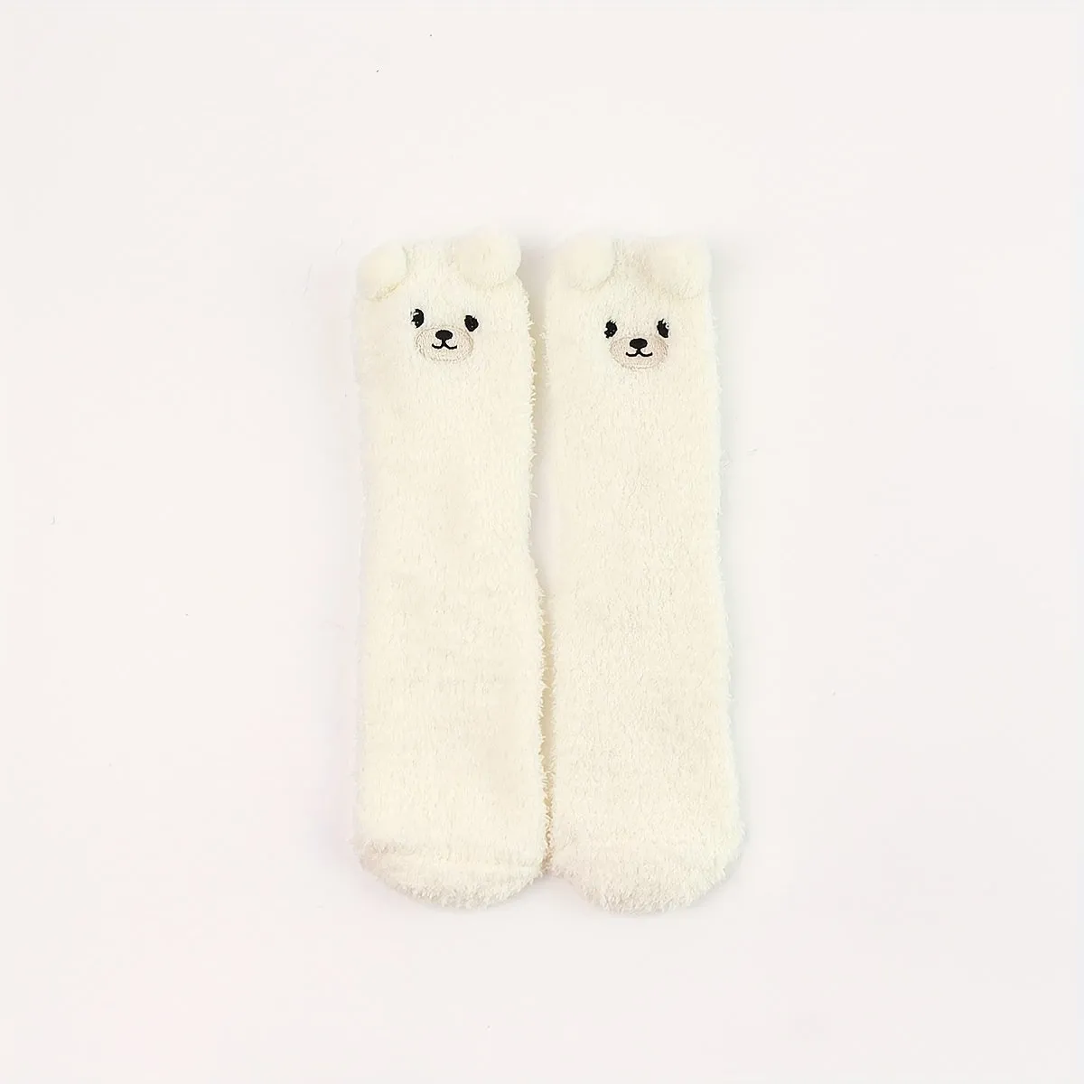 Cute Animals Pattern Crew Socks Comfy  Breathable for Winter