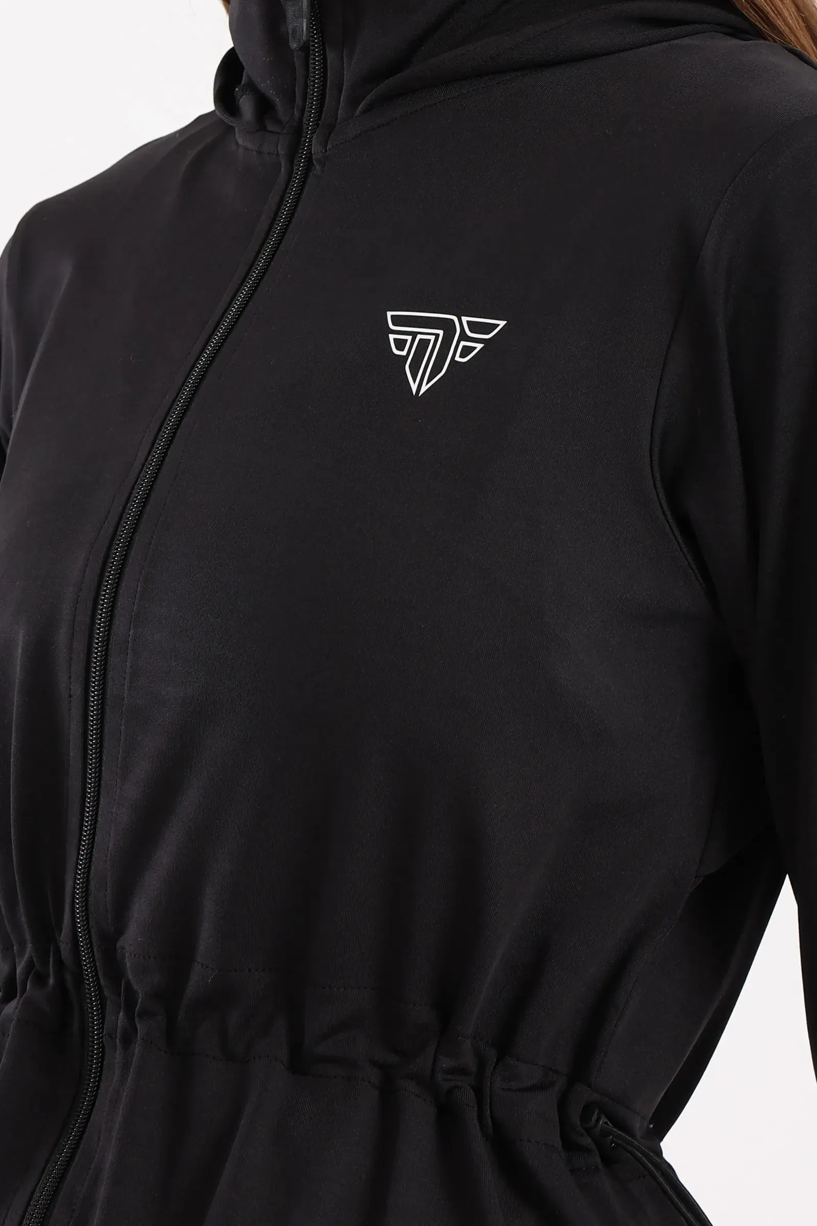 Drawstring Oversized Jacket (13029) - Fit Freak
