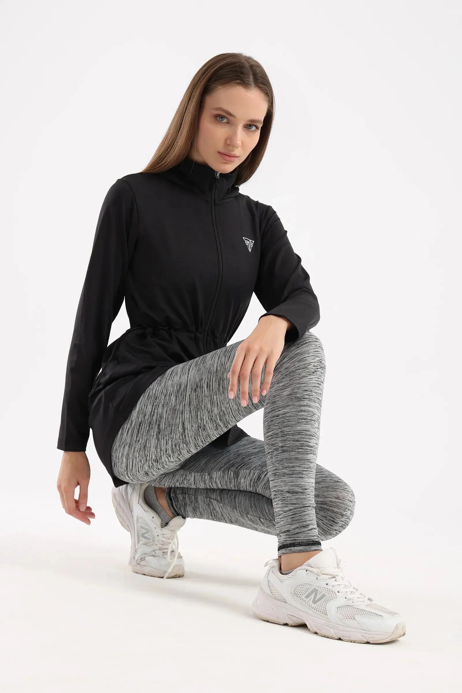 Drawstring Oversized Jacket (13029) - Fit Freak