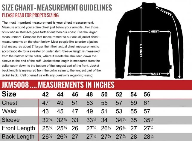 Men's USA Made Premium Leather Vented Motorcycle Jacket, JKM5008-HL