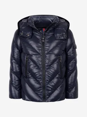 Moncler Enfant Moncler Girls Down Padded Brouel Jacket