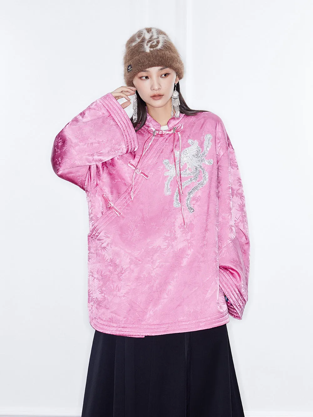 MUKZIN Linglong "Fengqi" Tang Shirt Style Cotton Jacket
