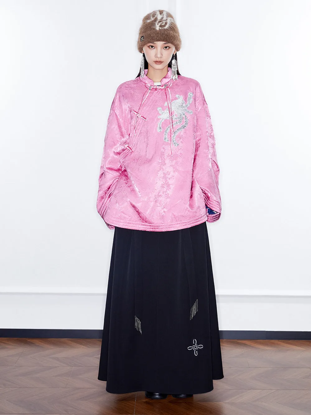 MUKZIN Linglong "Fengqi" Tang Shirt Style Cotton Jacket