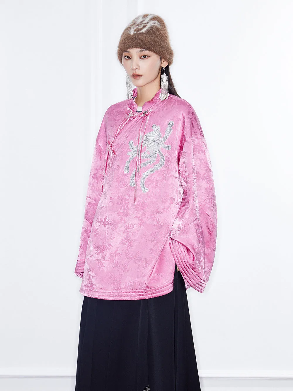 MUKZIN Linglong "Fengqi" Tang Shirt Style Cotton Jacket
