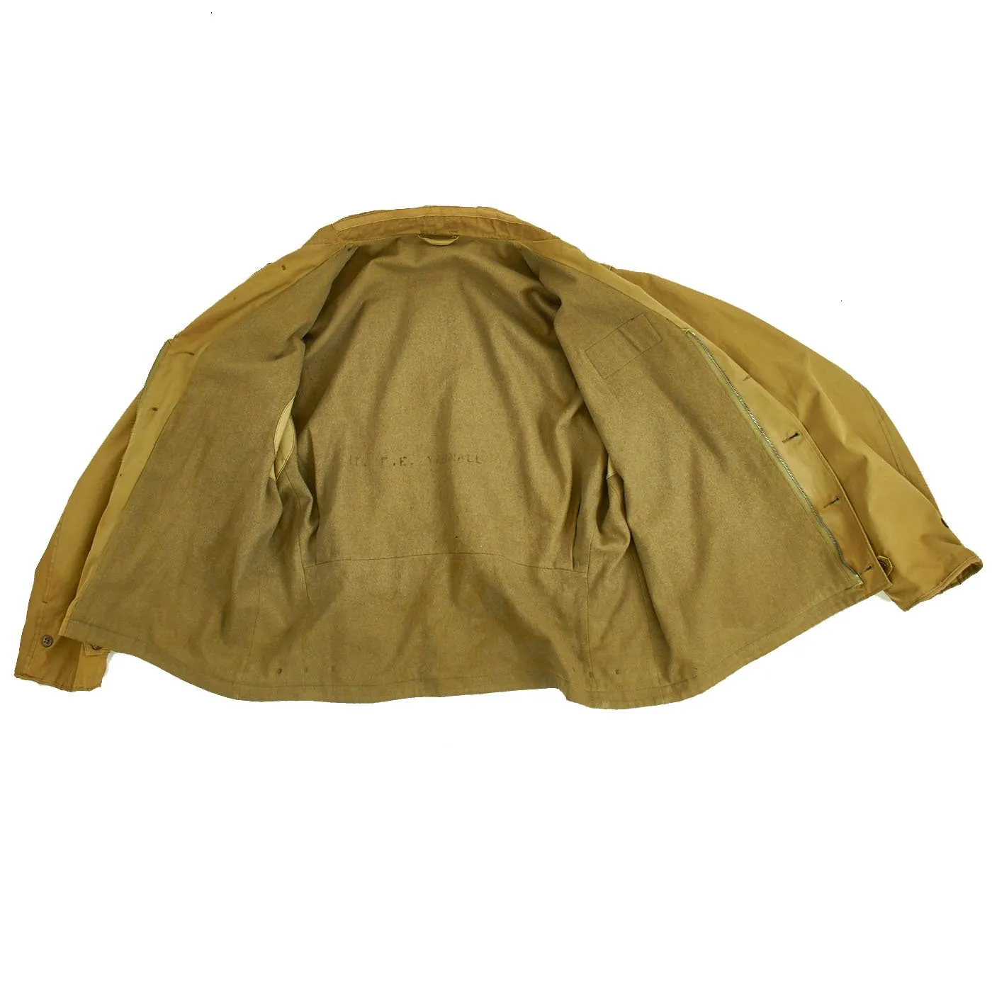 Original U.S. WWII Navy Aviator M41 Field Jacket and B-1 Hat