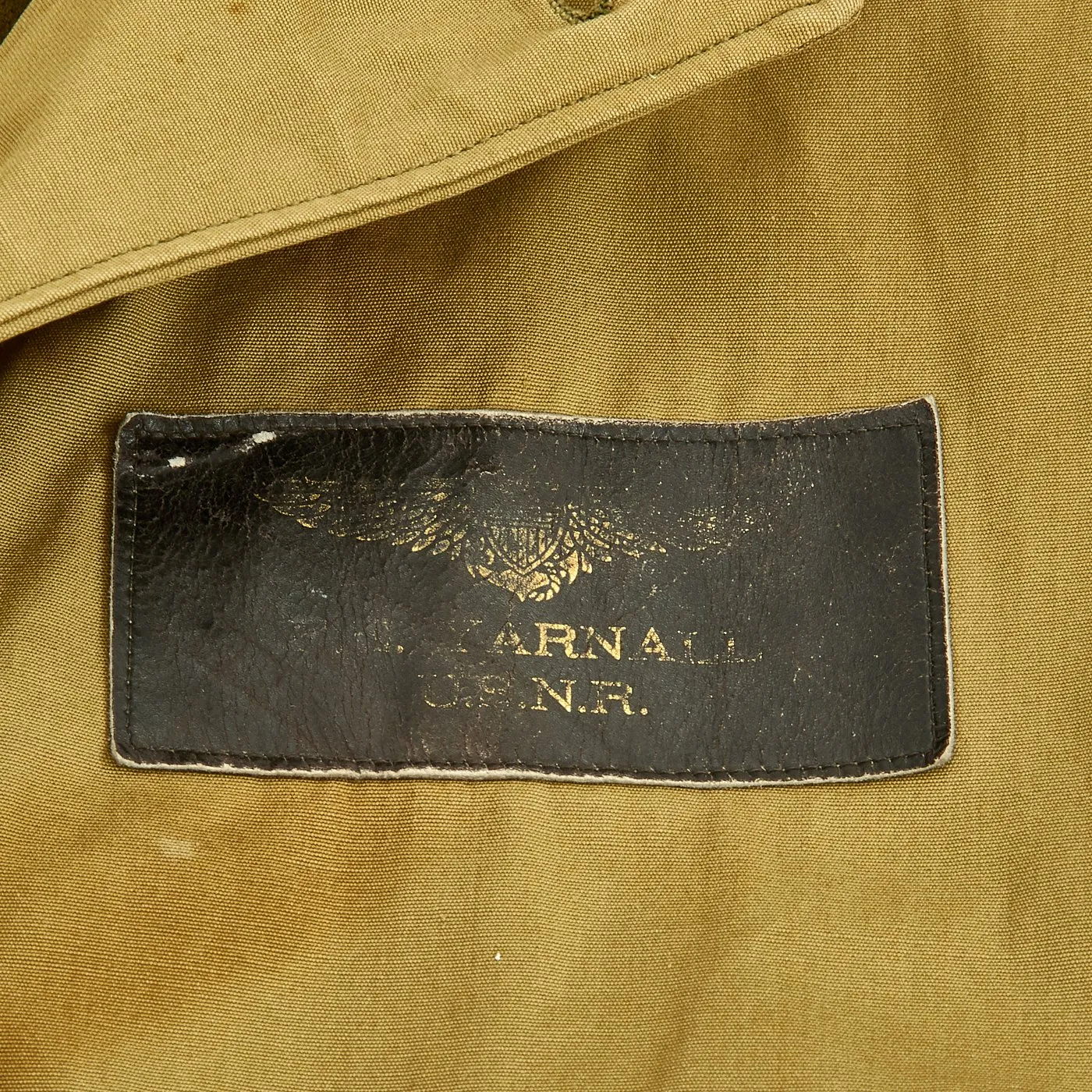 Original U.S. WWII Navy Aviator M41 Field Jacket and B-1 Hat