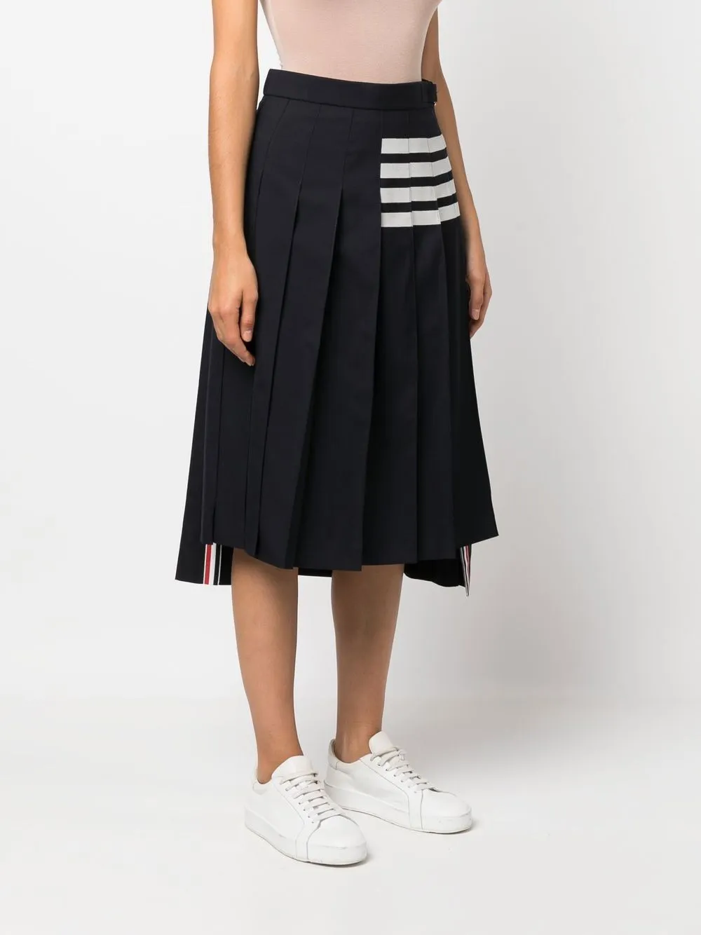 pleated kilt skirt