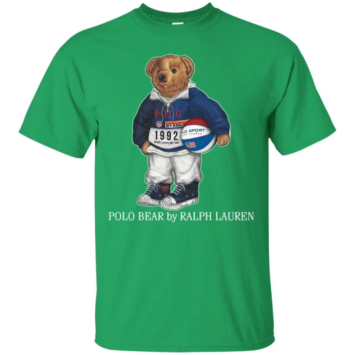 Ralph Lauren Polo Bear T-shirt Men Cotton T-Shirt