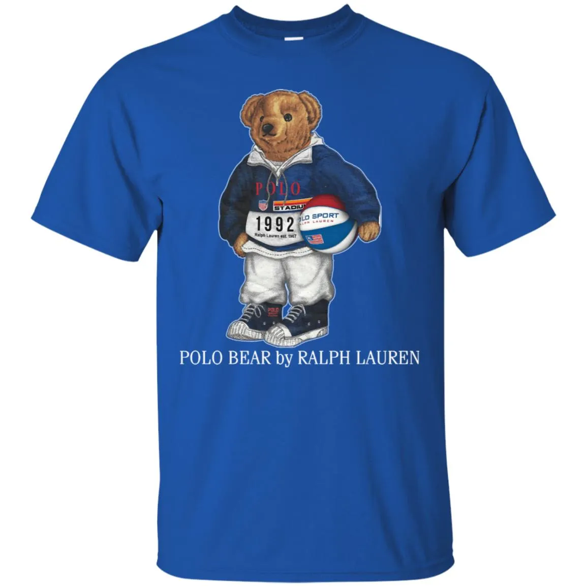 Ralph Lauren Polo Bear T-shirt Men Cotton T-Shirt