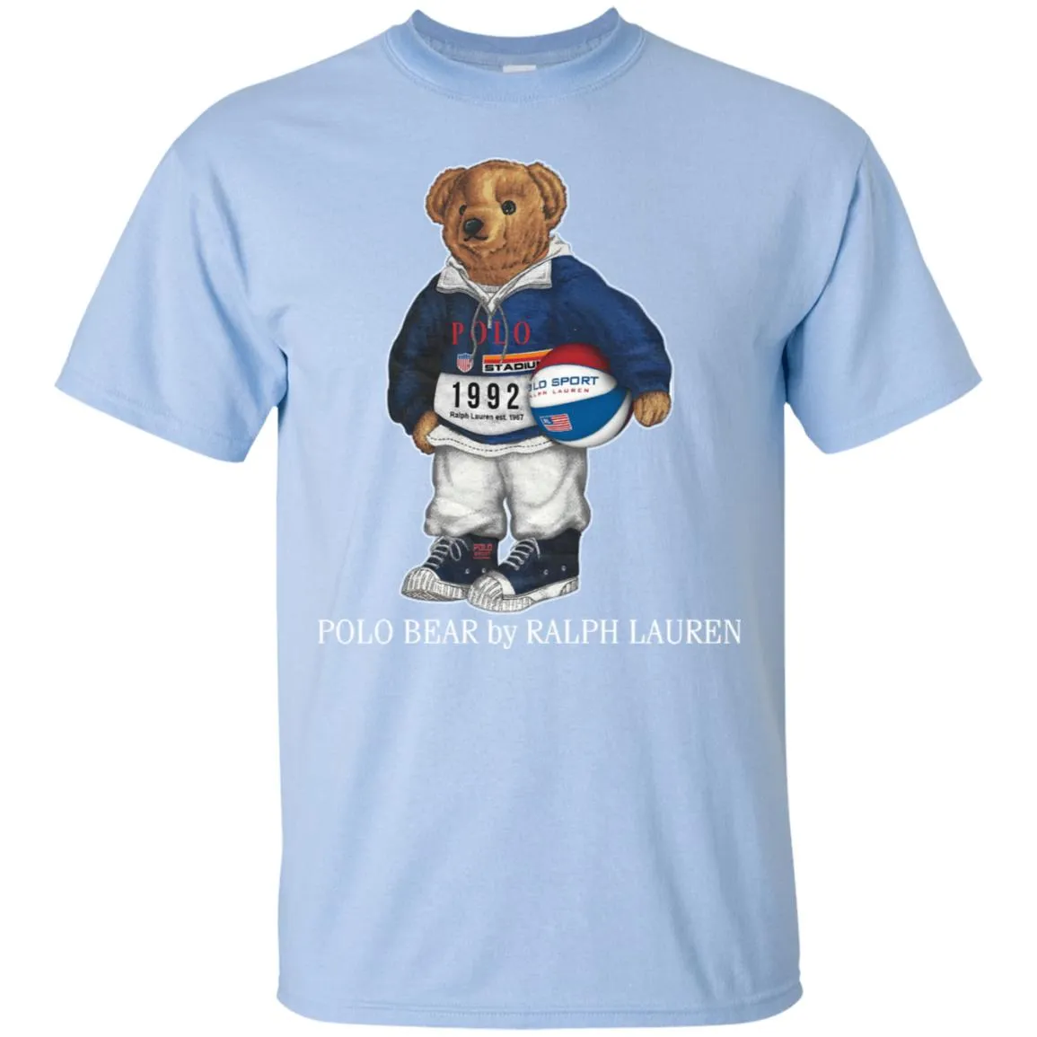 Ralph Lauren Polo Bear T-shirt Men Cotton T-Shirt