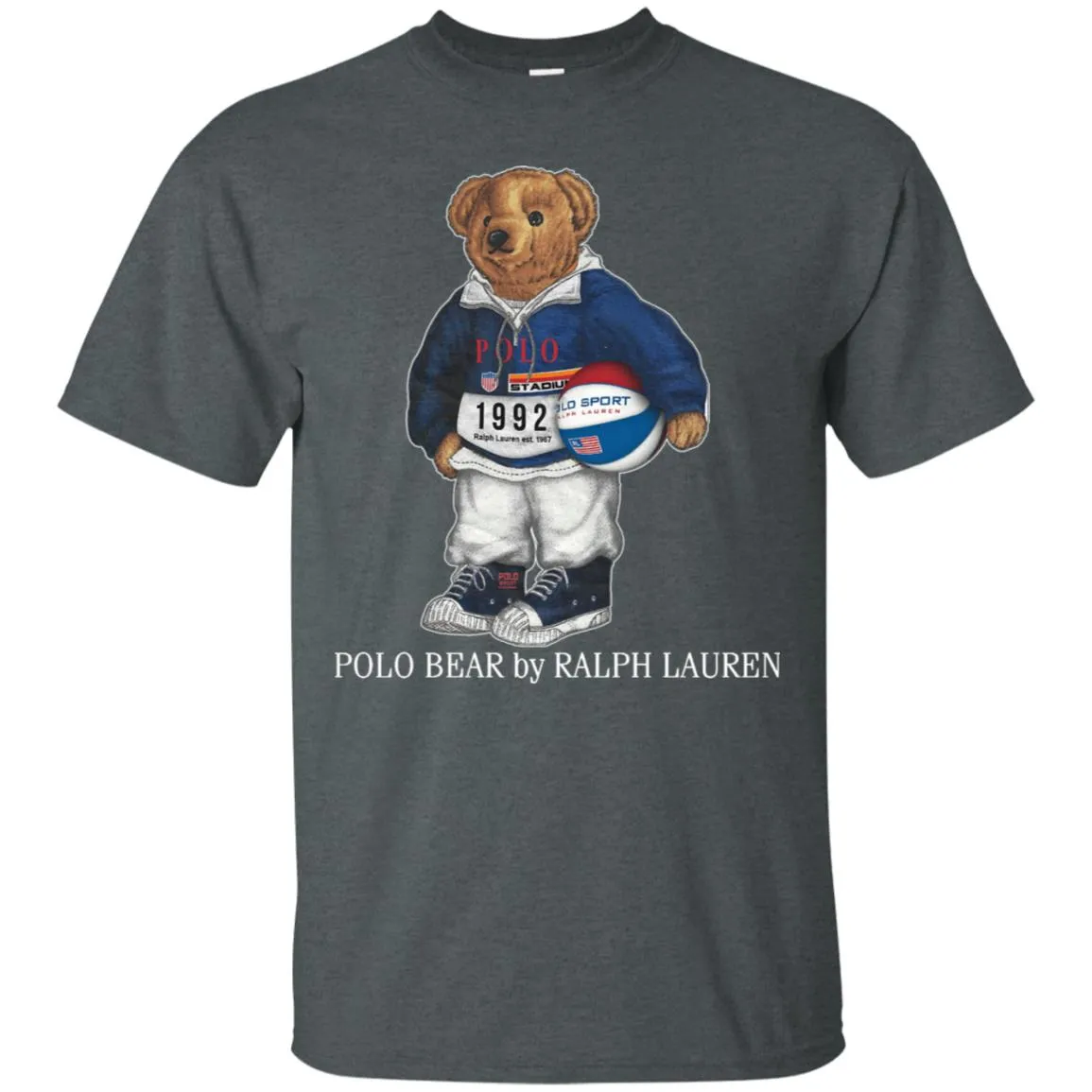 Ralph Lauren Polo Bear T-shirt Men Cotton T-Shirt