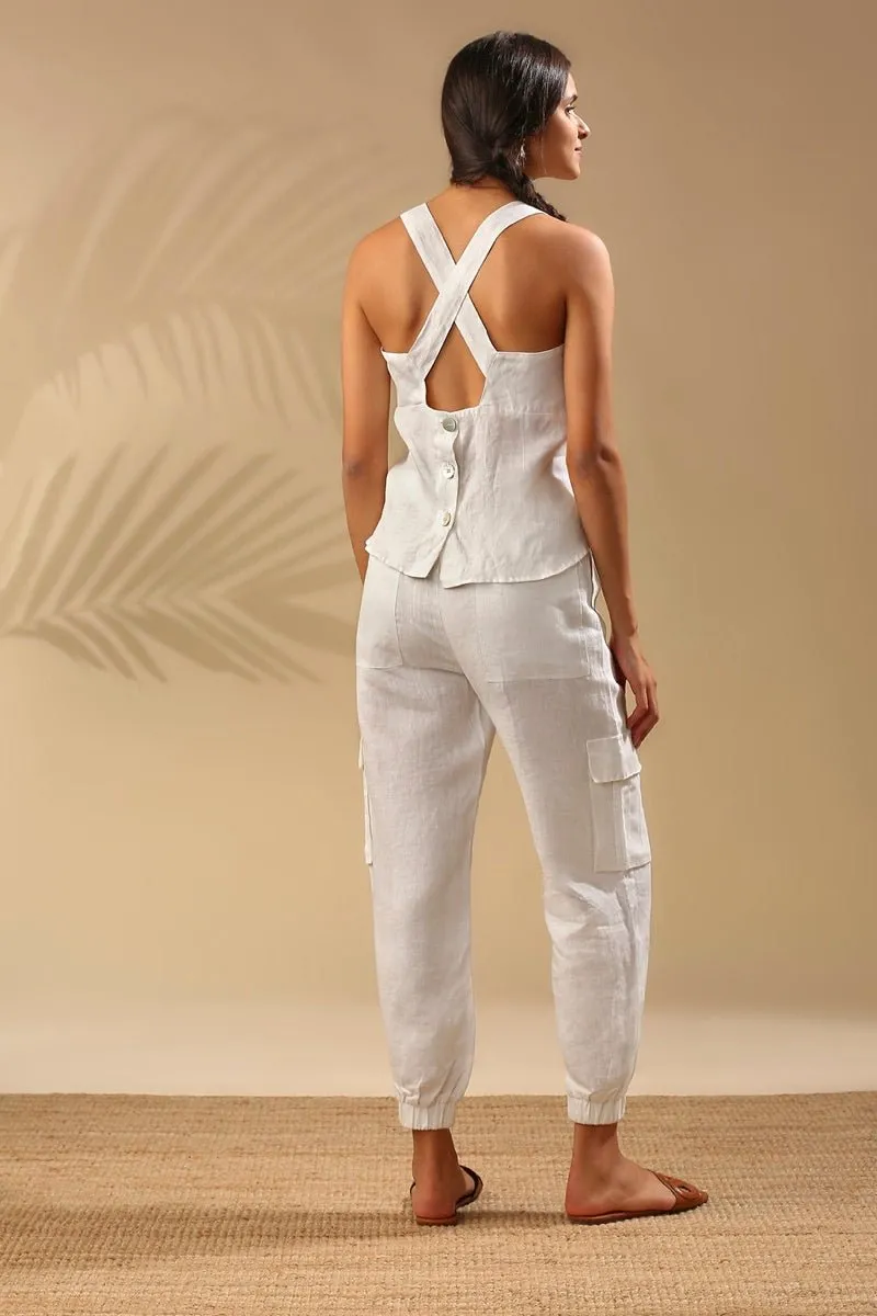 Savannah Cargos - White