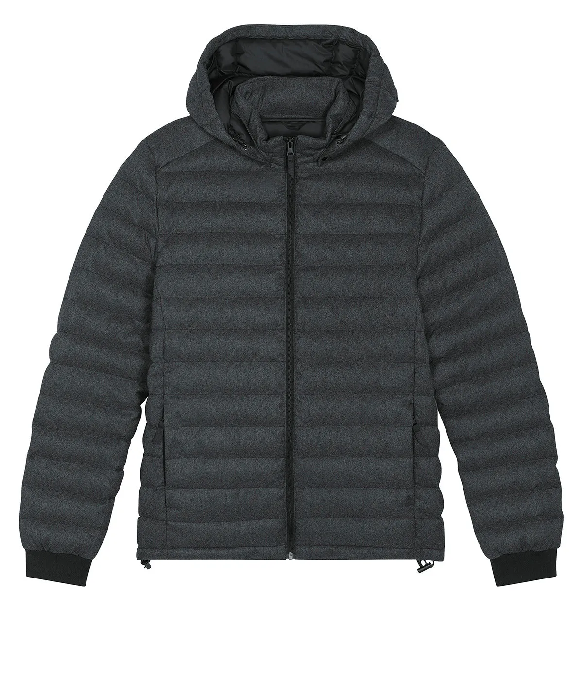 Stanley Voyager wool-like jacket (STJM889) | Dark Heather Grey