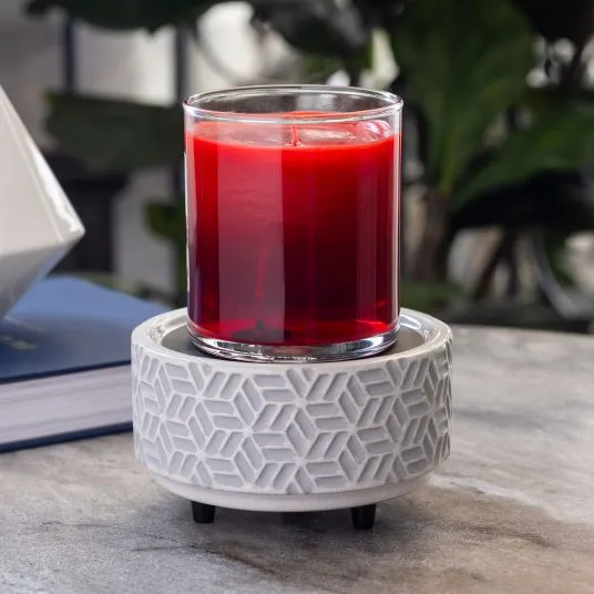 Stone Hexagon 2-in-1 Fragrance Warmer CWDHEX