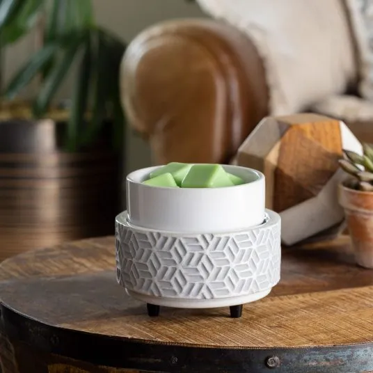 Stone Hexagon 2-in-1 Fragrance Warmer CWDHEX