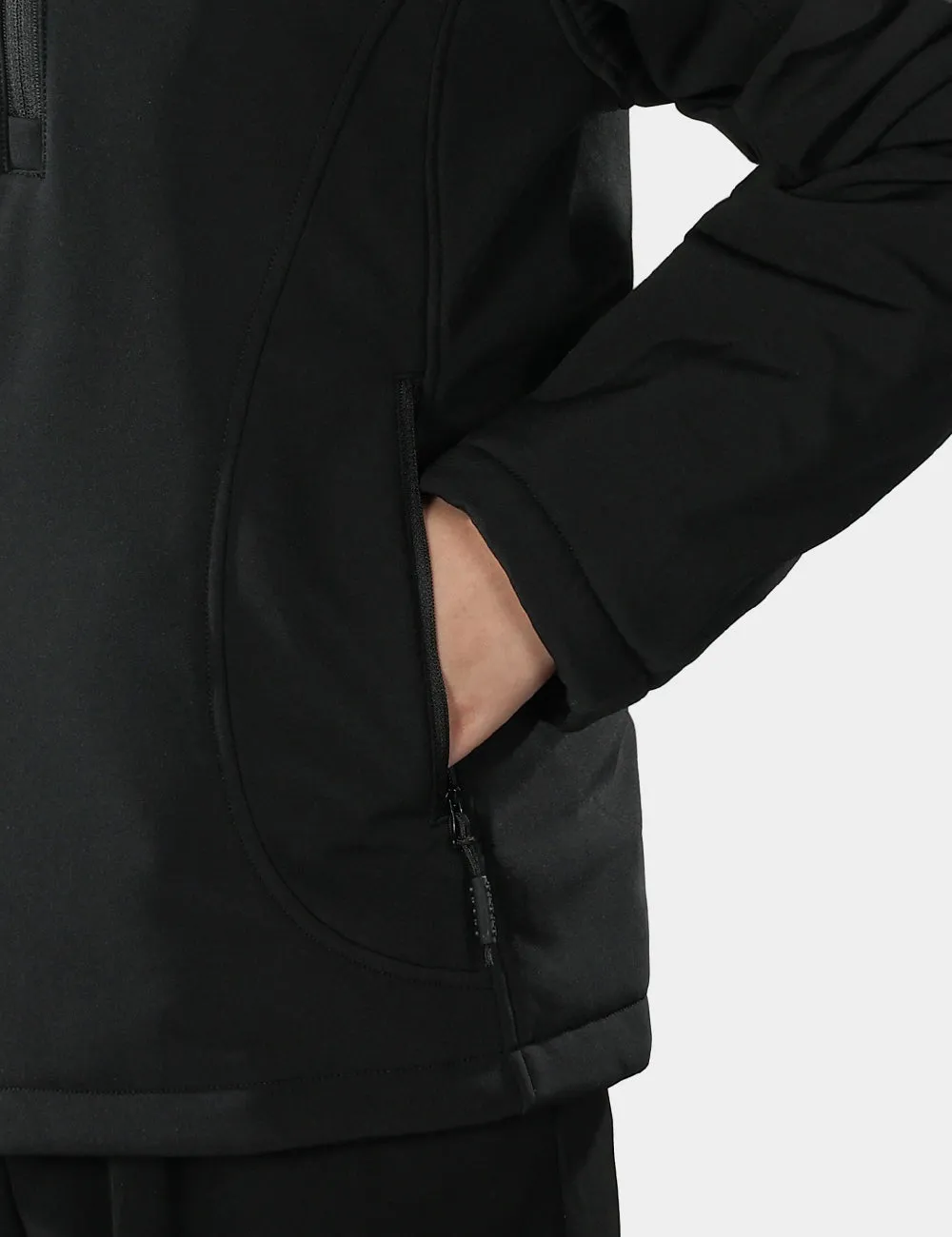 Women's Heated Jacket (4 Heating Zones) - Sharkskin Grey / Black