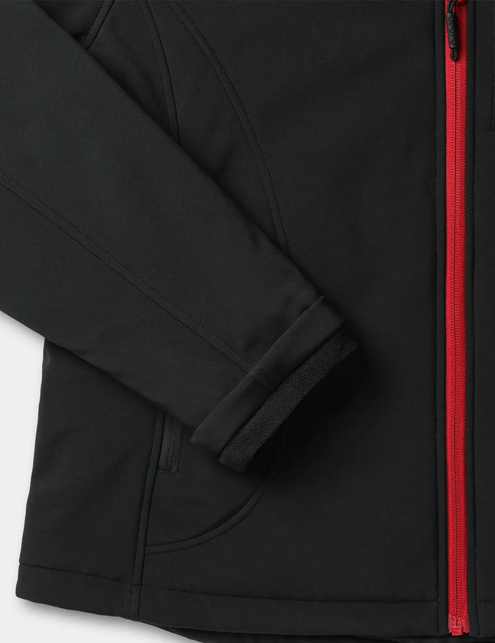 Women's Heated Jacket (4 Heating Zones) - Sharkskin Grey / Black