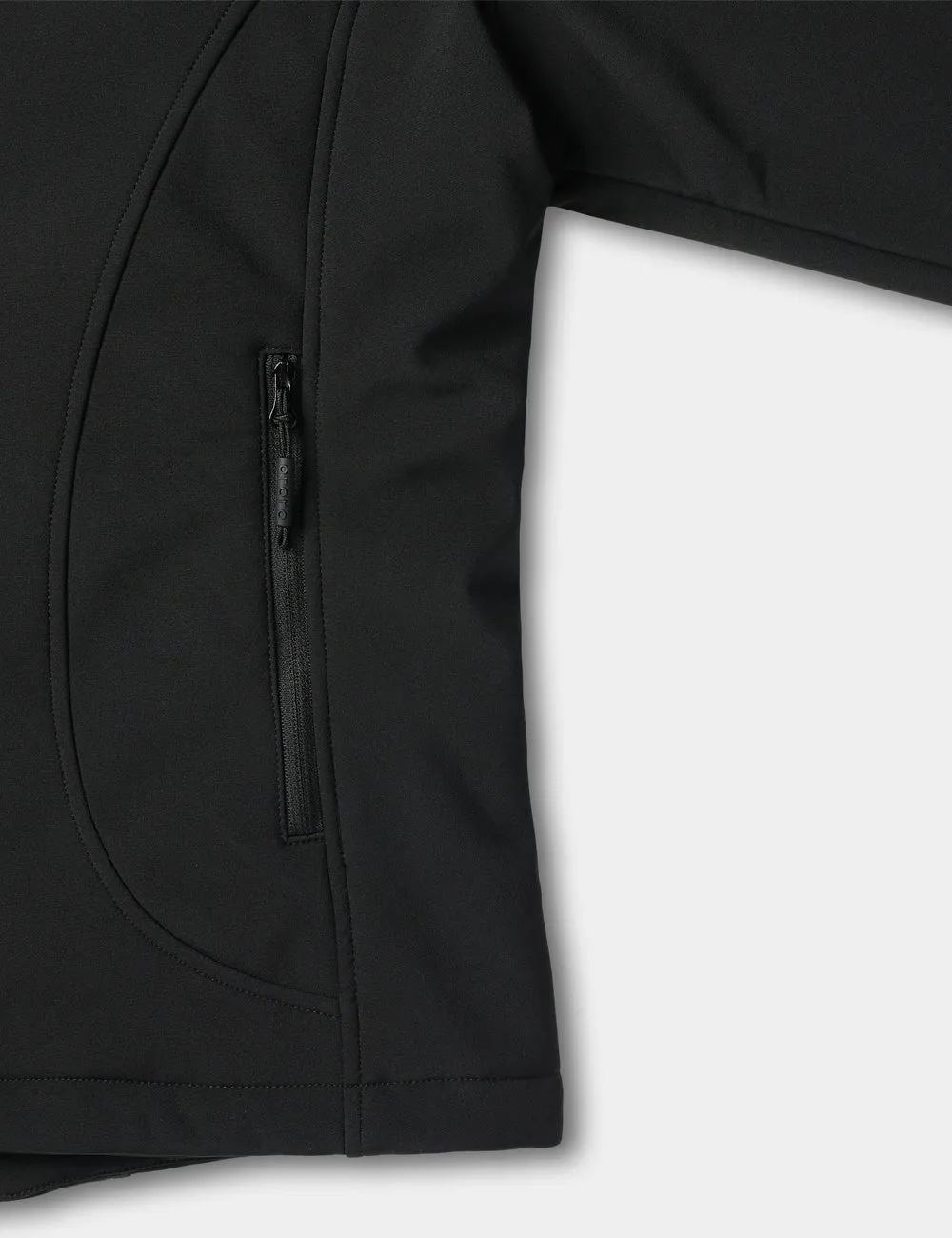 Women's Heated Jacket (4 Heating Zones) - Sharkskin Grey / Black