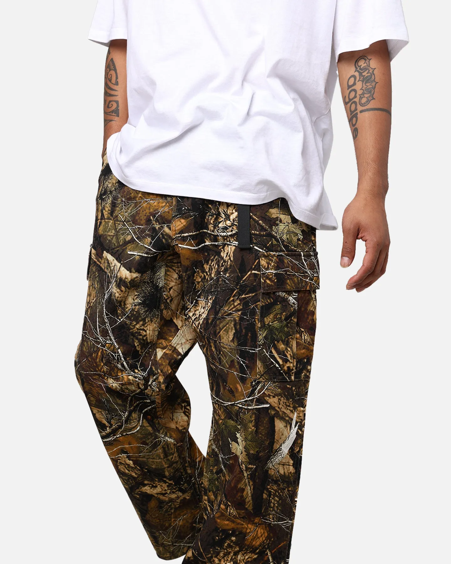 X-Large Twill Easy Cargo Pants Olive
