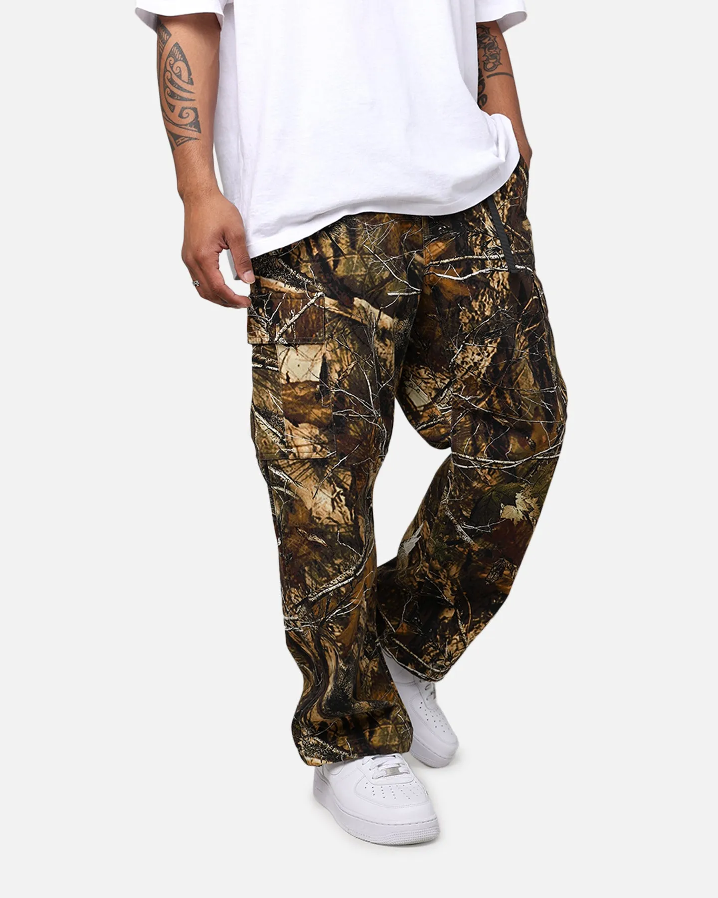 X-Large Twill Easy Cargo Pants Olive