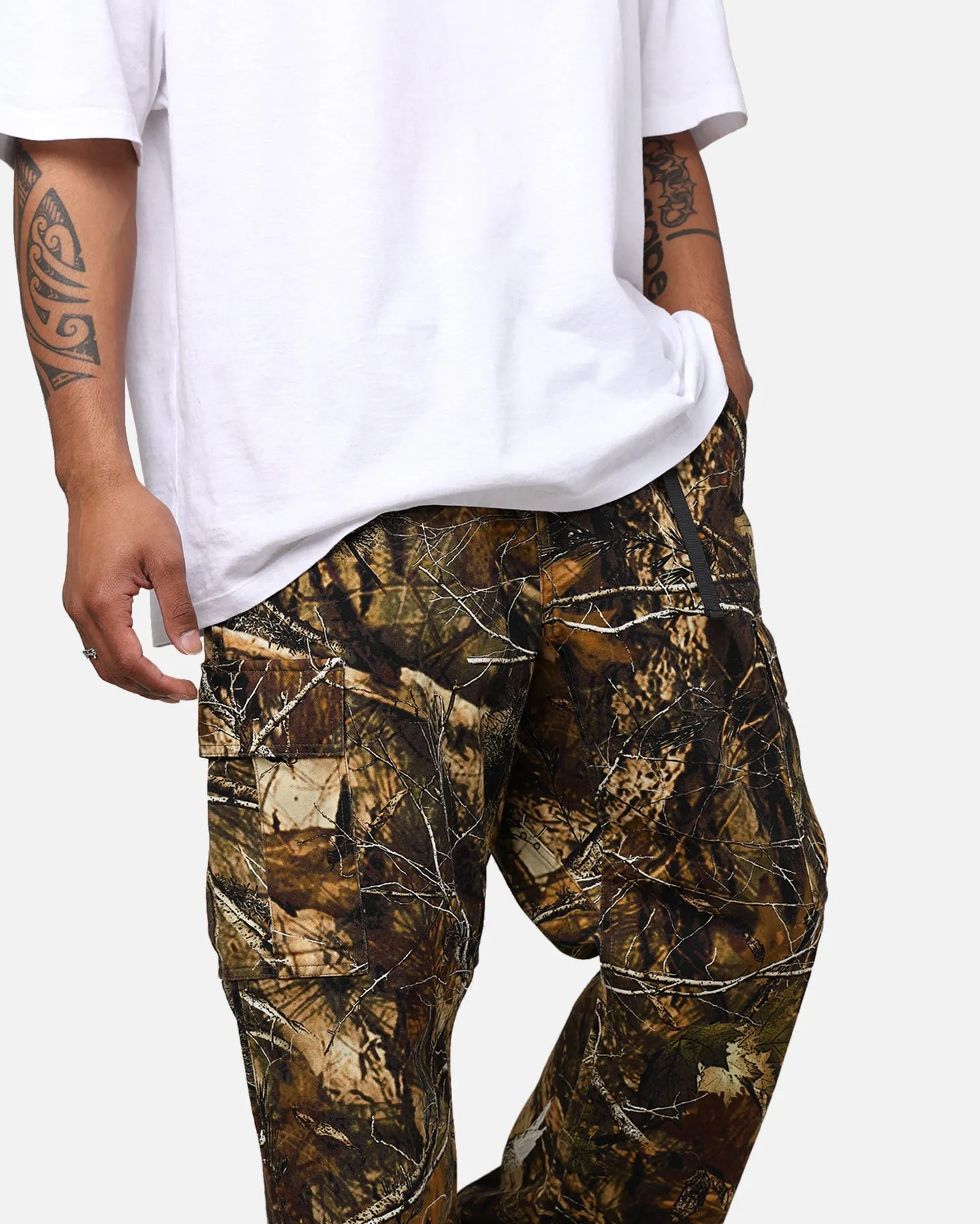 X-Large Twill Easy Cargo Pants Olive